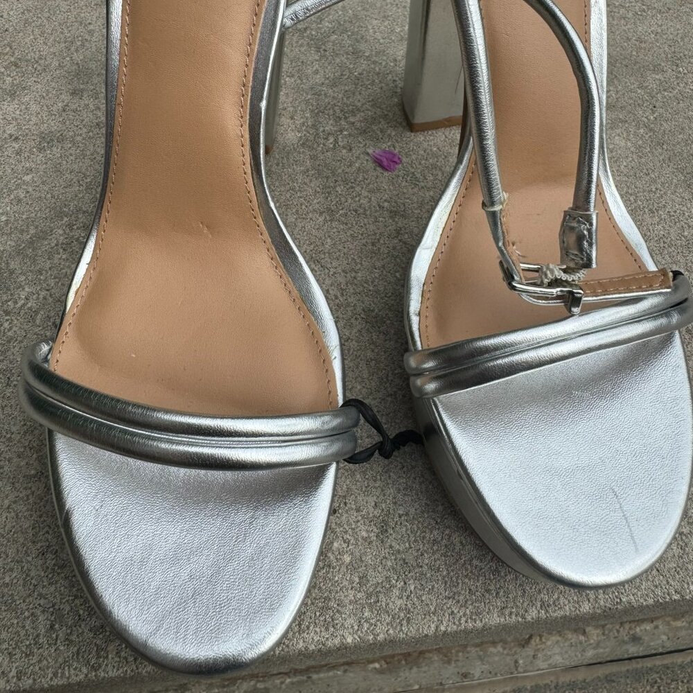 Express Platform Heeled Sandals - Size 8 View 2